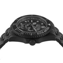 Laden Sie das Bild in den Galerie-Viewer, Philipp Plein Herren Uhr Analog Quarz THE $KULL DIVER PWOAA0922 Edelstahl