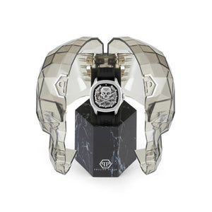 Philipp Plein Herren Uhr Automatik $KELETON $PECTRE PWRAA0123 Silikon