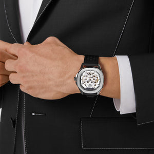 Philipp Plein Herren Uhr Automatik $KELETON $PECTRE PWRAA0123 Silikon
