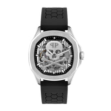 Laden Sie das Bild in den Galerie-Viewer, Philipp Plein Herren Uhr Automatik $KELETON $PECTRE PWRAA0123 Silikon