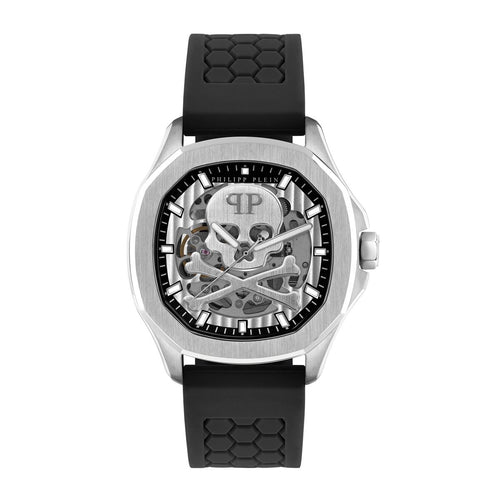 Philipp Plein Herren Uhr Automatik $KELETON $PECTRE PWRAA0123 Silikon