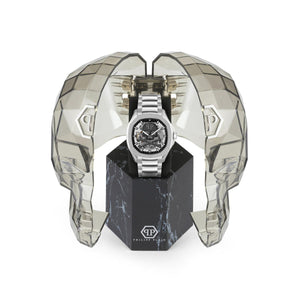 Philipp Plein Herren Uhr Automatik $KELETON $PECTRE PWRAA0223 Edelstahl