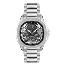 Laden Sie das Bild in den Galerie-Viewer, Philipp Plein Herren Uhr Automatik $KELETON $PECTRE PWRAA0223 Edelstahl