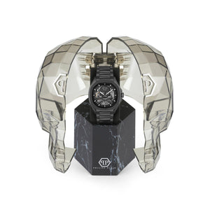 Philipp Plein Herren Uhr Automatik $KELETON $PECTRE PWRAA0423 Edelstahl