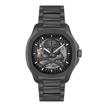Laden Sie das Bild in den Galerie-Viewer, Philipp Plein Herren Uhr Automatik $KELETON $PECTRE PWRAA0423 Edelstahl