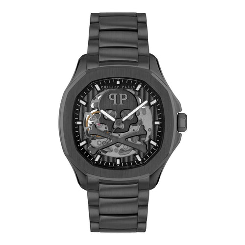 Philipp Plein Herren Uhr Automatik $KELETON $PECTRE PWRAA0423 Edelstahl