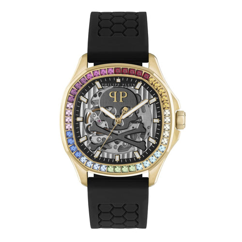 Philipp Plein Herren Uhr Automatik $KELETON $PECTRE PWRAA0523 Silikon