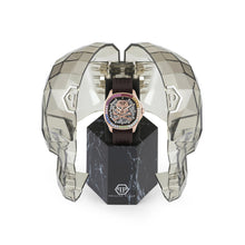 Laden Sie das Bild in den Galerie-Viewer, Philipp Plein Herren Uhr Automatik $KELETON $PECTRE PWRAA0623 Silikon