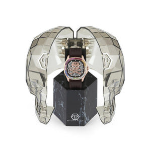 Philipp Plein Herren Uhr Automatik $KELETON $PECTRE PWRAA0623 Silikon