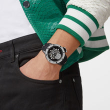Laden Sie das Bild in den Galerie-Viewer, Philipp Plein Herren Uhr Automatik PLEIN RICH PWUAA0123 Silikon