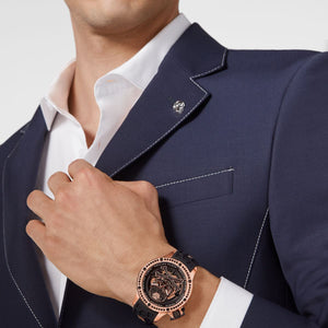 Philipp Plein Herren Uhr Automatik PLEIN RICH PWUAA0323 Silikon