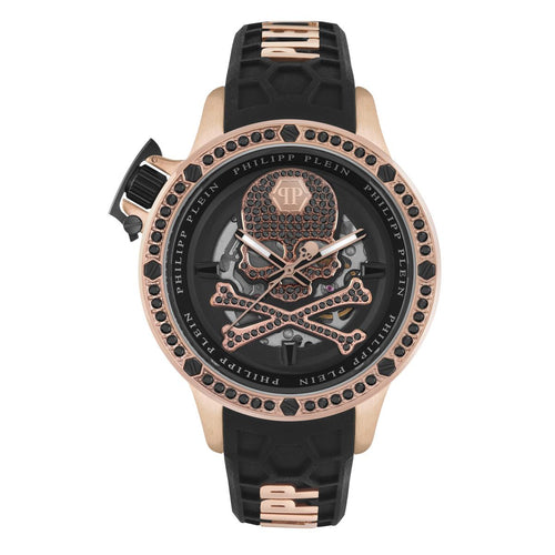 Philipp Plein Herren Uhr Automatik PLEIN RICH PWUAA0323 Silikon