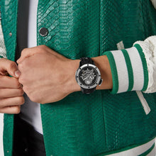 Laden Sie das Bild in den Galerie-Viewer, Philipp Plein Herren Uhr Automatik PLEIN RICH PWUAA0523 Silikon