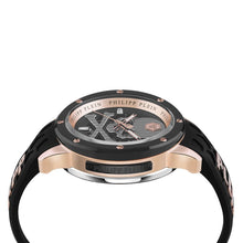 Laden Sie das Bild in den Galerie-Viewer, Philipp Plein Herren Uhr Automatik PLEIN RICH PWUAA0623 Silikon