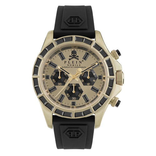 Philipp Plein Herren Uhr Chrono Quarz NOBILE RACING PWVAA0223 Silikon