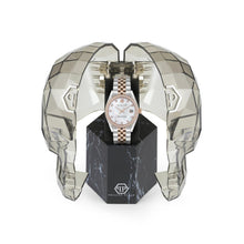 Laden Sie das Bild in den Galerie-Viewer, Philipp Plein Damen Uhr Analog Quarz DATE SUPERLATIVE PWYAA0223 Edelstahl