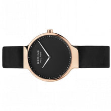 Laden Sie das Bild in den Galerie-Viewer, Bering Damen Uhr Armbanduhr Max René - RB3105-1 Leder schwarz