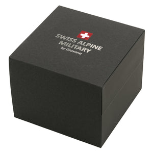 Swiss Alpine Military Herren Uhr Analog Quarz 7052.1134SAM-1 Edelstahl