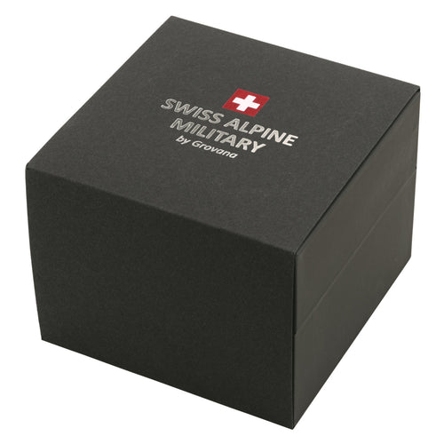 Swiss Alpine Military Herren Uhr Chrono 7043.9145SAM Edelstahl