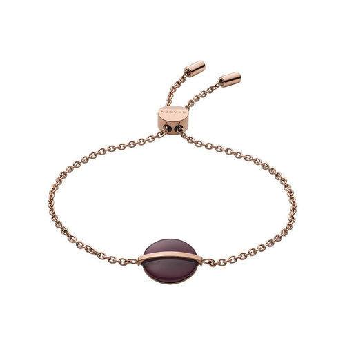 Skagen Damen Armband Armkette Edelstahl Roségold Sea Glass SKJ1251791