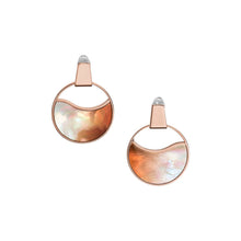 Laden Sie das Bild in den Galerie-Viewer, Skagen Damen Ohrringe Ohrstecker Edelstahl IP-Rose AGNETHE SKJ1743791-1