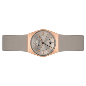 Skagen Damen Uhr Armbanduhr Grenen Leder SKW3052
