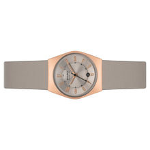 Laden Sie das Bild in den Galerie-Viewer, Skagen Damen Uhr Armbanduhr Grenen Leder SKW3052