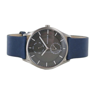 Skagen Herren Uhr Armbanduhr Holst Titan Leder SKW6448