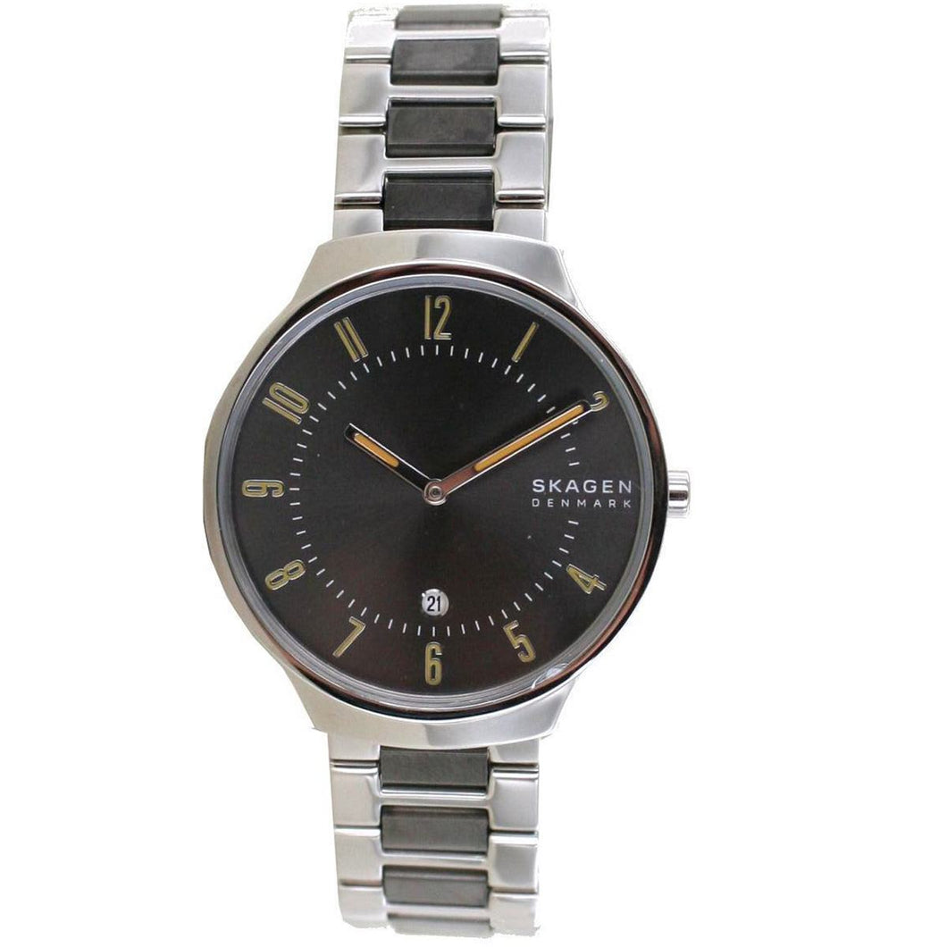 Skagen Herren Uhr Armbanduhr Grenen Slim Edelstahl SKW6523-1