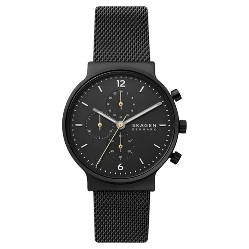 Skagen Herren Uhr Armbanduhr Chronograph Edelstahl SKW6762