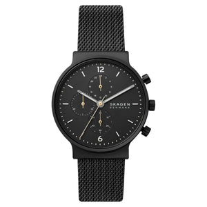 Skagen Herren Uhr Armbanduhr Chronograph Edelstahl SKW6762