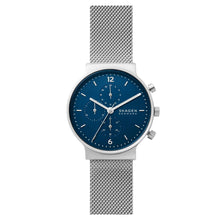 Laden Sie das Bild in den Galerie-Viewer, Skagen Herren Uhr Armbanduhr Chronograph Ancher Edelstahl SKW6764