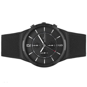 Skagen Herren Uhr Armbanduhr Chronograph MELBYE Edelstahl SKW6802