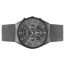 Laden Sie das Bild in den Galerie-Viewer, Skagen Herren Uhr Armbanduhr Chronograph Grenen Edelstahl SKW6821