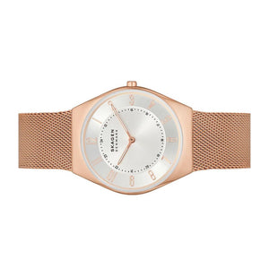 Skagen Herren Uhr Armbanduhr Grenen Edelstahl SKW6827