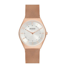 Laden Sie das Bild in den Galerie-Viewer, Skagen Herren Uhr Armbanduhr Grenen Edelstahl SKW6827