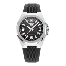 Laden Sie das Bild in den Galerie-Viewer, Swiss Alpine Military Herren Uhr Analog Quarz 7005.1837SAM Silikon