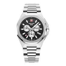 Laden Sie das Bild in den Galerie-Viewer, Swiss Alpine Military Herren Uhr Chronograph Analog Quarz 7005.9137SAM Edelstahl