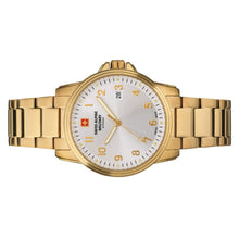 Laden Sie das Bild in den Galerie-Viewer, Swiss Alpine Military Herren Uhr Analog Quarz 7011.1112SAM Edelstahl