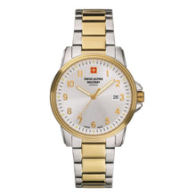 Laden Sie das Bild in den Galerie-Viewer, Swiss Alpine Military Herren Uhr Analog Quarz 7011.1142SAM Edelstahl