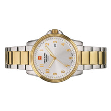 Laden Sie das Bild in den Galerie-Viewer, Swiss Alpine Military Herren Uhr Analog Quarz 7011.1142SAM Edelstahl