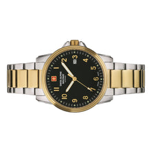 Laden Sie das Bild in den Galerie-Viewer, Swiss Alpine Military Herren Uhr Analog Quarz 7011.1147SAM Edelstahl