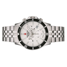 Laden Sie das Bild in den Galerie-Viewer, Swiss Alpine Military Herren Uhr Chronograph Analog Quarz 7022.9132SAM Edelstahl