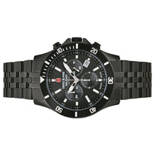 Laden Sie das Bild in den Galerie-Viewer, Swiss Alpine Military Herren Uhr Chronograph Analog Quarz 7022.9177SAM Edelstahl