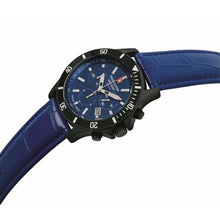 Laden Sie das Bild in den Galerie-Viewer, Swiss Alpine Military Herren Uhr Chronograph Analog Quarz 7022.9575SAM Leder