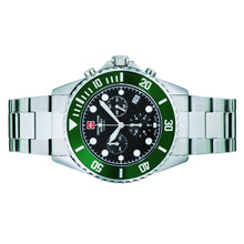 Laden Sie das Bild in den Galerie-Viewer, Swiss Alpine Military Herren Uhr Chronograph Analog Quarz 7053.9133SAM Edelstahl
