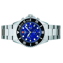 Laden Sie das Bild in den Galerie-Viewer, Swiss Alpine Military Herren Uhr Chronograph Analog Quarz 7053.9138SAM Edelstahl