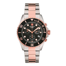 Laden Sie das Bild in den Galerie-Viewer, Swiss Alpine Military Herren Uhr Chronograph Analog Quarz 7053.9157SAM Edelstahl