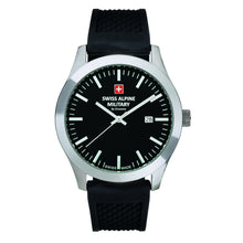 Laden Sie das Bild in den Galerie-Viewer, Swiss Alpine Military Herren Uhr Analog Quarz 7055.1837SAM Silikon