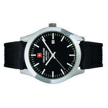 Laden Sie das Bild in den Galerie-Viewer, Swiss Alpine Military Herren Uhr Analog Quarz 7055.1837SAM Silikon